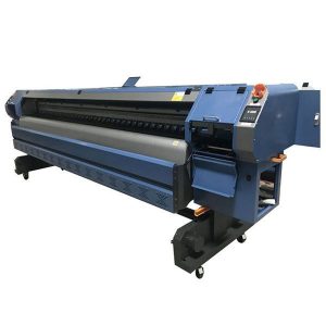512i printhead ඩිජිටල් වයිනයිල් ෆීල් බැනර් solvent printer / printing machine